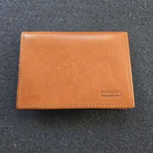 Vintage Coach ID Holder Wallet